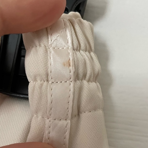 Ermanno Scervino Beige Pull Up  Relaxed Fit Pants Size 40 Small - Picture 6 of 11